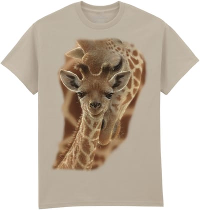 Newborn - Giraffe The Coloured House T-shirt M