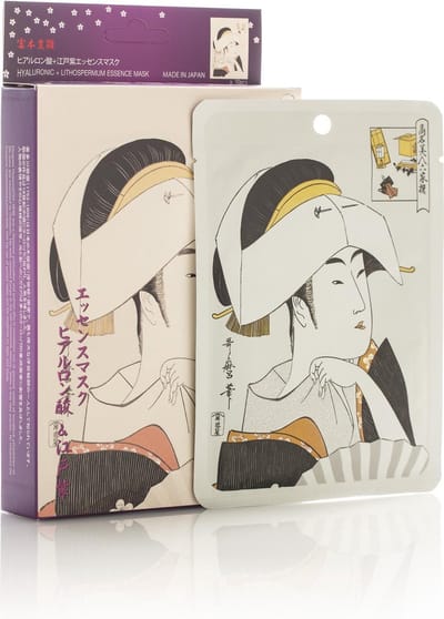 Hyaluron & Lithospermum Facial Sheet Mask - Japanse Gezichtsmaskers Hyaluron –  1 Stuks - 25 g