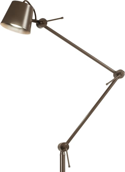 Lumidora Vloerlamp 74800 - SYDNEY - GU10 - Bruin - Metaal