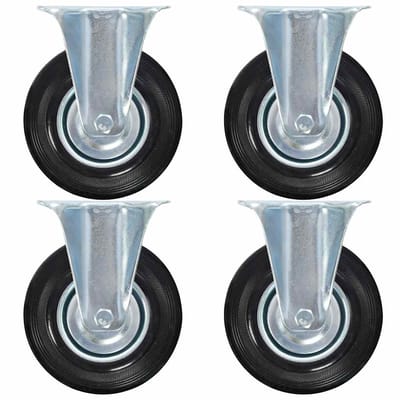 vidaXL Vaste wielen 4 st 125 mm
