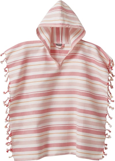 Vertbaudet Kinderponcho met strepen,