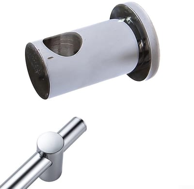 Dailygoods- Douchekop Houder Metalen Riser Beugel - Wandbeugel - Douchekophouder - Messing - 22mm Diameter - Duurzaam - Douchebeugel