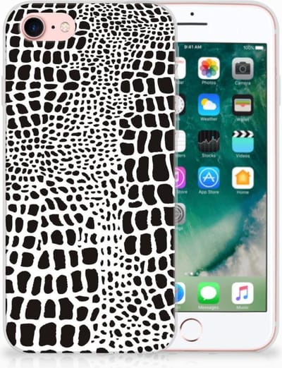 iPhone SE 2022 | SE 2020 | 8 | 7 TPU Hoesje Slangenprint