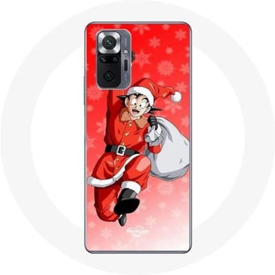 Coque pour Xiaomi Redmi Note 10 Pro Anime Son goku dragon ball Le jour de Noël 2023