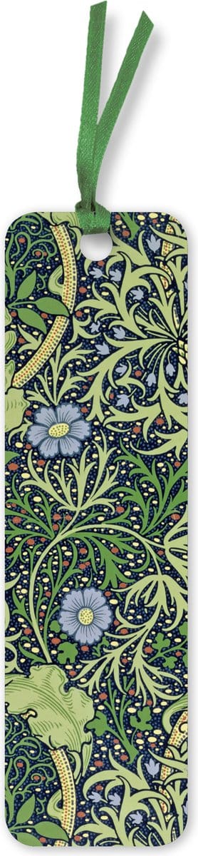 Flame Tree Bookmarks (Foiled)- William Morris: Seaweed Bookmarks (pack of 10)