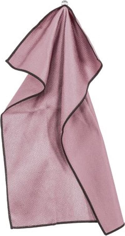 Tiseco Home Studio - Glazendoek ESSENTIALS - SET/4 - 85% PE, 15% PA - poleerdoek - pluisvrij - streepvrij - ultra-absorberend - 40x60 cm - Mauve