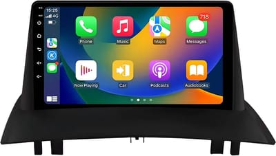 Autoradio met bluetooth - Carplay - Voor Renault Megane 2 (2002-2009) - Geschikt voor Apple en Android - Stereo - Navigatie - Navigatiesysteem auto - 2GB 32GB