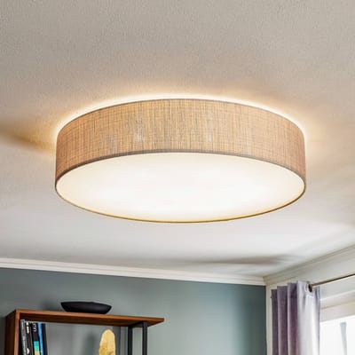 Nowodvorski Lighting Plafondlamp Turda, Ø 78 cm, grijs