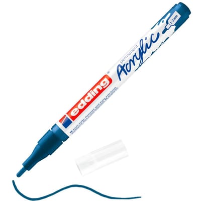 edding 5300 Acrylic "Acrylmarker - Fijn" - Elegant Nachtblauw