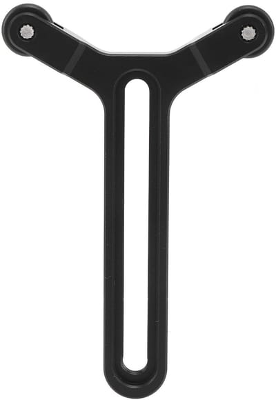 Dailygoods- Lensbeugel Y-vormig met Dubbele Wielen - Ondersteuningsframe - Voor Ronin S/SC - Verstelbaar - 22-71,5 Mm - Verbeterde Stabiliteit - Lenshouder
