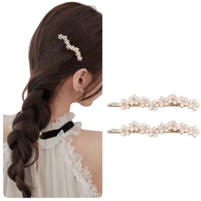 Mooie haarspelden bloemen 2 stuks, Kristal glitter - Youhomy accessoires Bruidsmeisje haaraccessoires goudkleurig |Sierlijke crystal haarschuifjes | Feest Gelegenheid| Gala| Bruiloft feest| Cadeau voor vrouwen