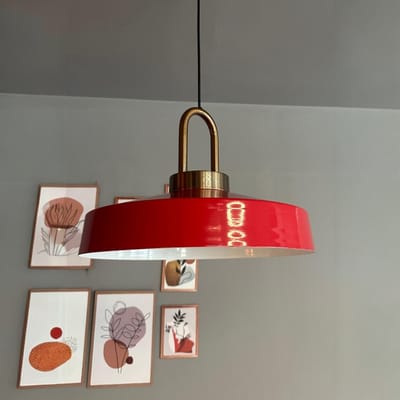 Bamyum Ace Hanglamp Industrieel Metaal Ø39 cm, Vintage Hanglamp, E27 Pendellamp