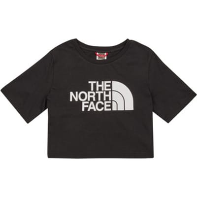 The North Face  T-shirt Korte Mouw Girls S/S Crop Easy Tee