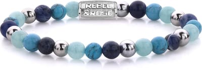 Rebel & Rose More Balls Than Most Blue Summer Vibes II - 6mm RR-60056-S-16,5 cm