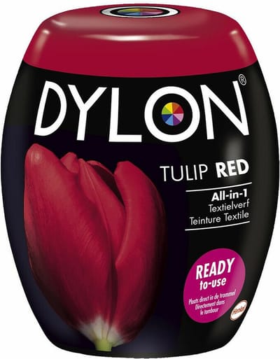 Dylon Textielverf Red Tulip - 3 x 350 gr - Voordeelverpakking