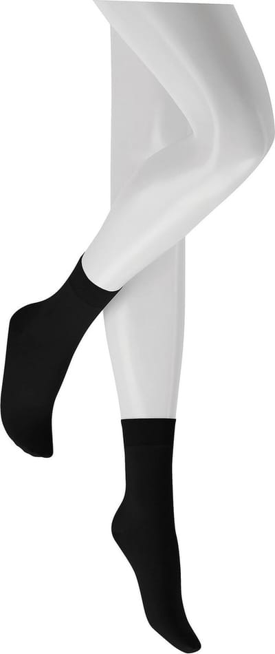 Hudson Relax Light Dames Sokken - Zwart - Maat 35-38