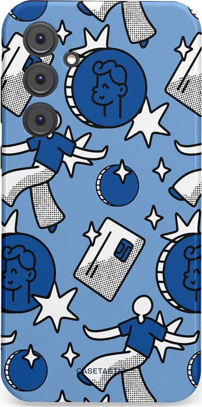 Casetastic Hoesje Geschikt voor Samsung A35 - Stijlvolle Beschermende Duo-layer Case - Geldroute