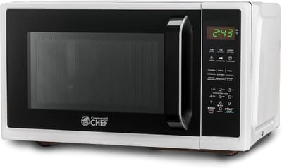 Kleine magnetron - Compact apparaat - Snel opwarmen - Digitaal display - 37 x 48 x 27 cm - Wit