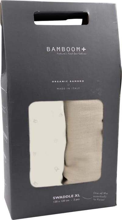 Bamboom Hydrofieldoek - 2 Stuks - 120x 120 cm - Animal friends/Birch Sand