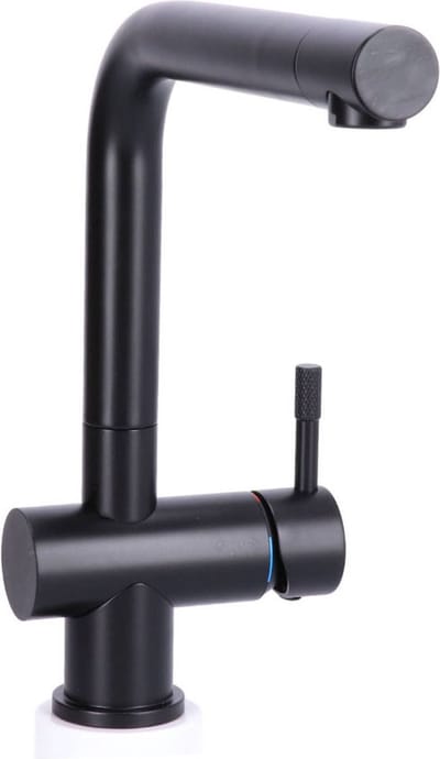 STAHL Keukenkraan Black massief RVS