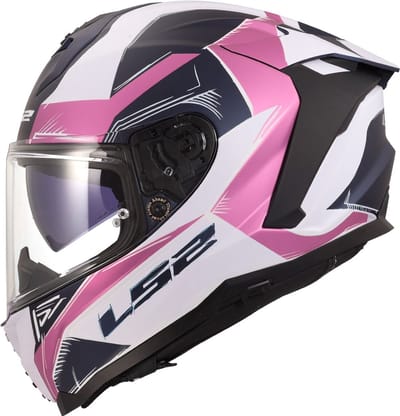 LS2 Helm Challenger II Flaman FF817 paars / roze maat 3XL
