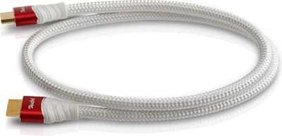 Teufel HDMI 2.0 kabel rond - Highspeed HDMI kabel ondersteunt actuele 2.0 specificaties - Zoals 4K 50/60p en 4K 3D 0.75m - wit