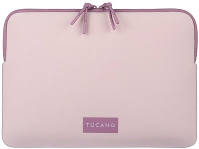 Tucano One Sleeve MacBook Neo 13 – Waterbestendig – Extra Compartiment voor Notebook – Uitgerust met Krasbescherming - Roze