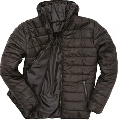 Result Soft Padded Jacket RT233 - Black/Black - XS