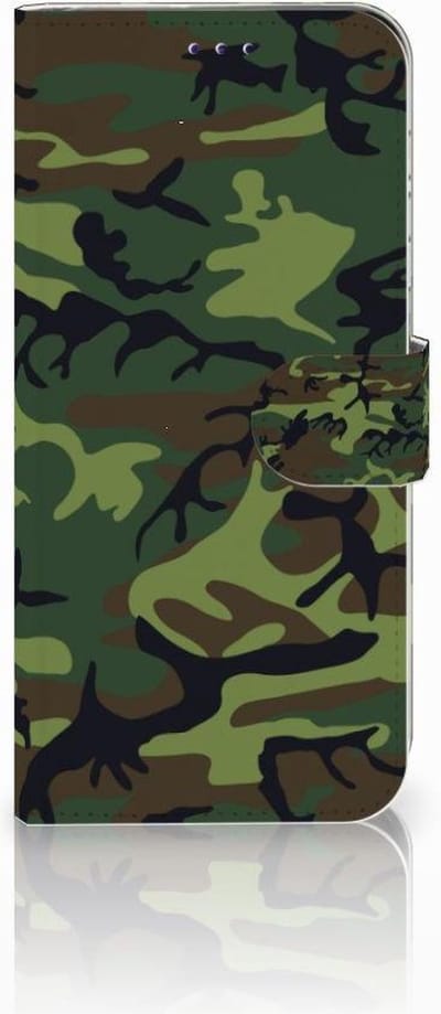 Samsung Galaxy A50 Telefoon Hoesje Army Dark