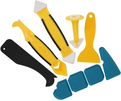 NTH products- Kit voor Kitten - 9-delige Set - Diverse Vormen - Voor Keuken/Badkamer - Herbruikbaar - Eenvoudig Schoon te Maken - Afdichtkit