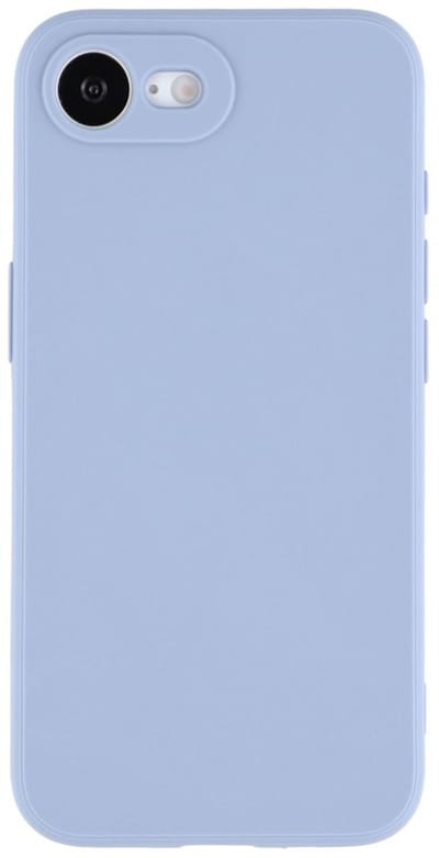 Lunso Geschikt voor iPhone 17e / Geschikt voor iPhone 16e hoesje - Flexibel siliconen Backcover - Lavendel