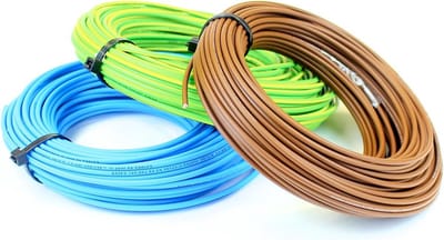 16mm Enkeladerige Installatiekabel Blauw Bruin Geel/Groen voor Elektrische Installaties