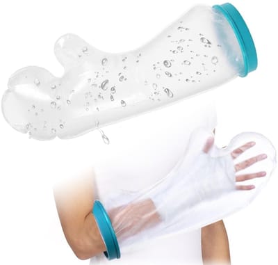 Dailygoods- Gipsbescherming Waterdicht - Arm Bescherming - Douchebescherming - Medische Consumptiegoederen - Rubber - 51cm