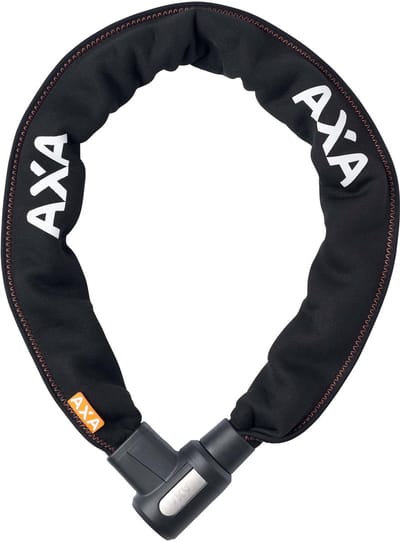 AXA Procarat+ 105 Kettingslot – ART 4 Motorslot – 105 cm – 10,5 mm Gehard Staal – Los Hangslot – Neopreen Beschermhoes – Online Sleutelservice – Zwart