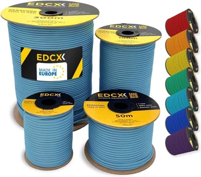 Sterk 4mm Paracord 550 Touw 100 Meter - 7 Strengen Nylon Outdoor Koord