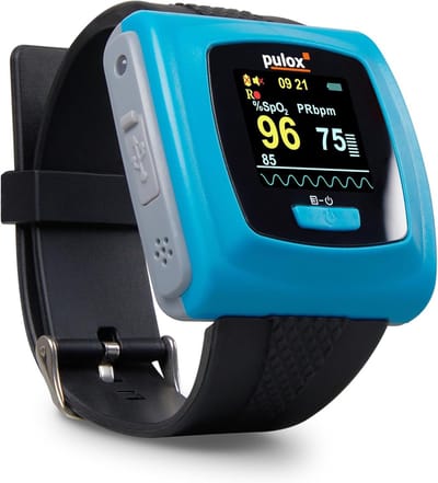 Pulsoximeter met Polsband en Externe Sensor voor Volwassenen