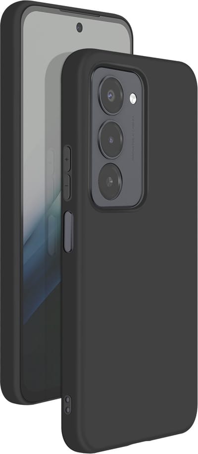Mayaxess, Hoesje voor Xiaomi Redmi 15 5G van Zacht Schokbestendig Siliconen, Zwart