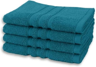 Handdoeken Set - Zachte Handdoeken - Dagelijks Gebruik - 100% Katoen - 40 x 70 cm - Petrolblauw