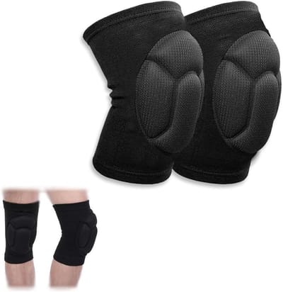 Ergonomische kniebeschermers voor volleybal, handbal, dans en fitness - ademend, antislip en veilige bescherming voor alle leeftijden tijdens sportactiviteiten