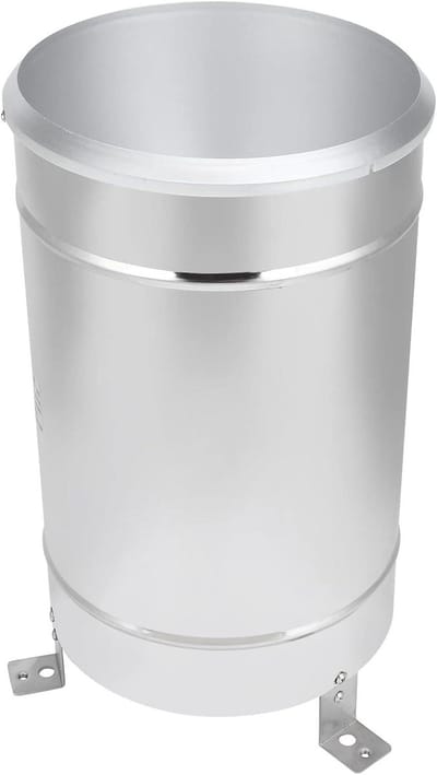 Regenmeter Sensor - Neerslagmeter Hydrologisch - Weer Meten - Hoge Gevoeligheid Kantelbak - 0.2 mm Resolutie - Zilver