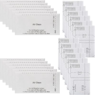 Filter en filterpad Geschikt voor Miele stofzuigers 20 st-Belle's product