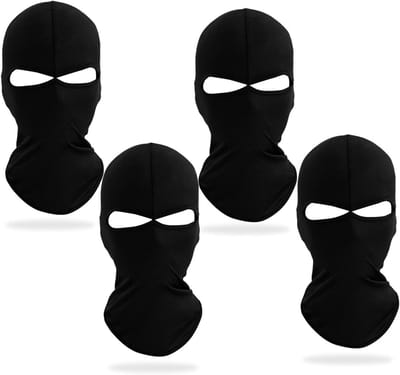 2 Gats Gezichtsmasker Ski Bivakmuts Unisex Lichtgewicht Fietsen Motorrijden