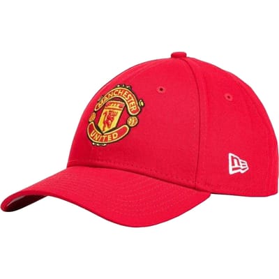 New Era Unisex volwassene 9Forty Manchester City FC baseballpet (Rood)