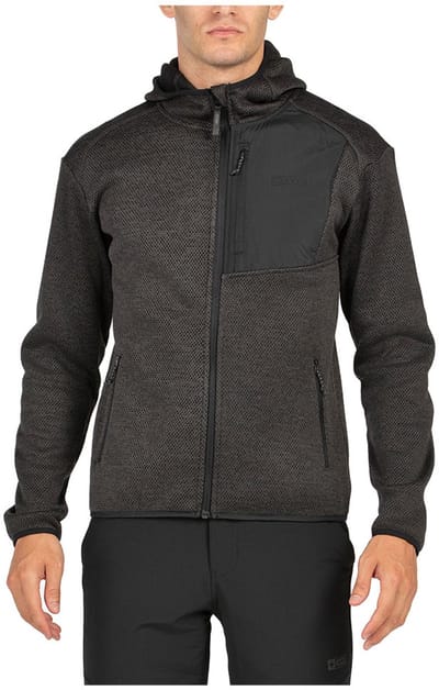 +8000 Quanti Fleece Met Volledige Rits Grijs S Man