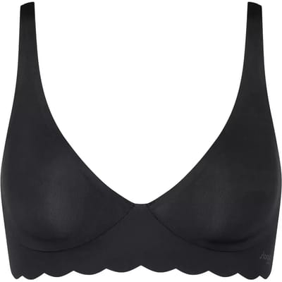 Sloggi Zero Microfibre 2.0 BH topje - 0004 Black - maat 36 (36) - Dames Volwassenen - Polyamide- 10214720-0004-36