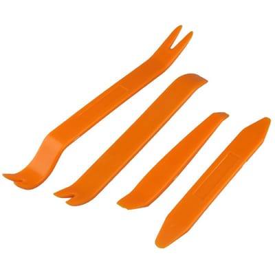 4 stuks Auto Plastic Bekledingspaneel Dashboard Installatie Verwijdering Wrikset Set Diagnostisch Gereedschap Repareren orange