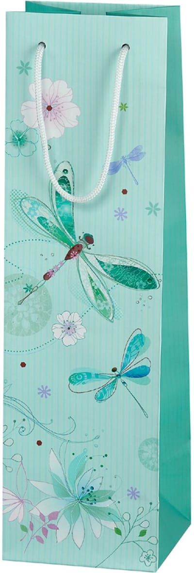 SUSY CARD flessentas 'Dragonfly', voor 1 fles