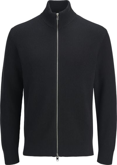 JACK&JONES - JJEPERFECT KNIT ZIP CARDIGAN NOOS PLS - Heren - Cardigans 5XL