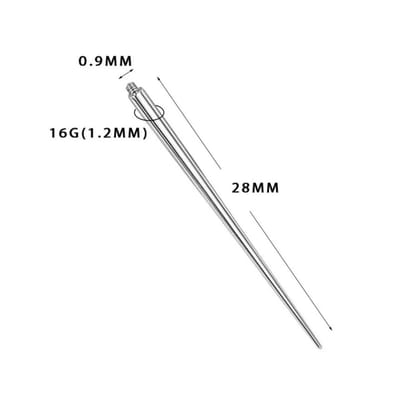 Inserterpin 1.2mm - Intern - LMPiercings