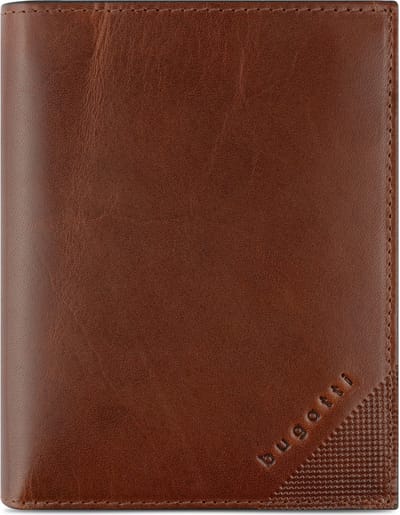 Bugatti Nobile Portemonnee Leer 10.5 cm - Jongens - Staand formaat - cognac